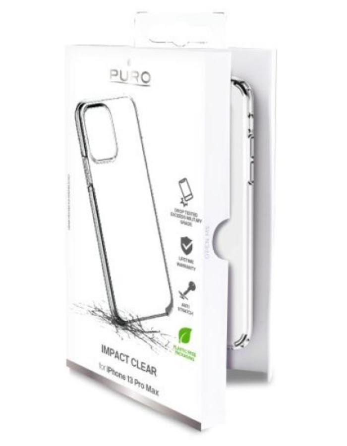 Puro iPhone 13  Impact Clear Case - Clear