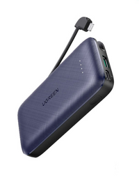 Ugreen 10000 mAh Powerbank PD 20W with Lightning Cable