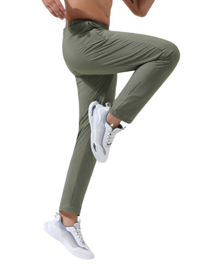SHOPIQAT Men's Quick-Drying Elastic Casual Fitness Training Trousers - Premium  from shopiqat - Just $8.500! Shop now at shopiqat
