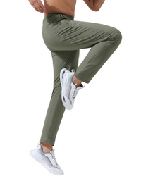 SHOPIQAT Men's Quick-Drying Elastic Casual Fitness Training Trousers - Premium  from shopiqat - Just $8.500! Shop now at shopiqat