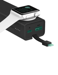 Ugreen Power Bank 10.050 MAH W / Magnetic Charger for Apple Watch - Black