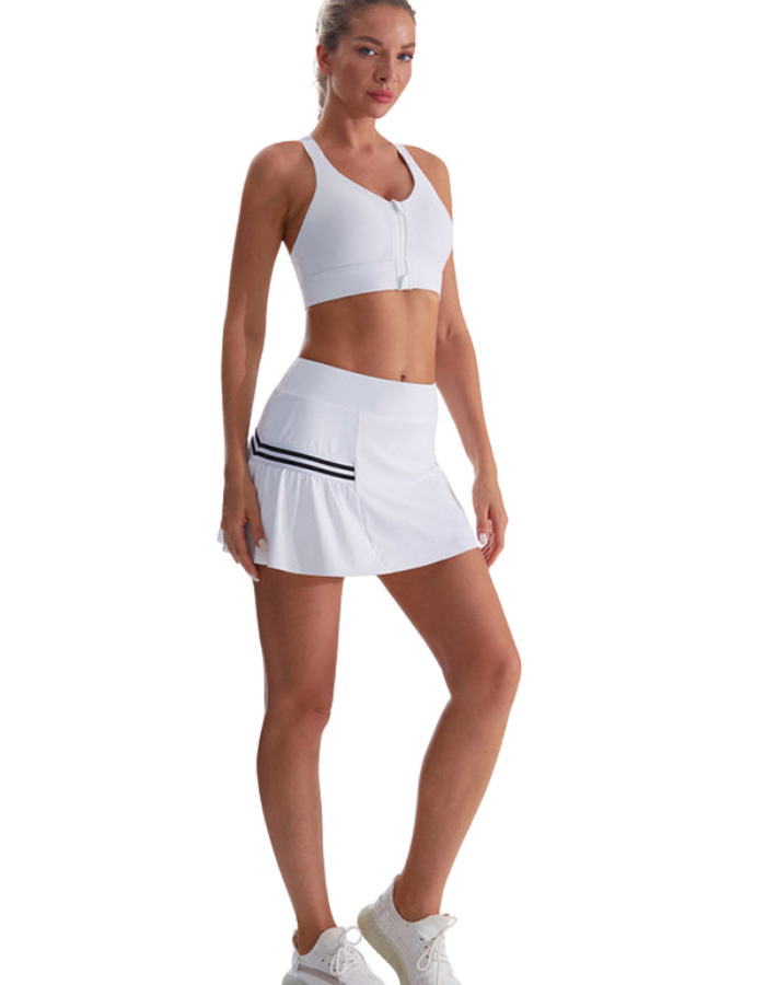 SHOPIQAT Women's Loose Sports Quick-Drying Anti-Exposure Tennis Running Yoga Wear Fake Two-Piece Skirt - Premium  from shopiqat - Just $9.300! Shop now at shopiqat