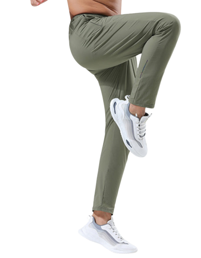 SHOPIQAT Men's Quick-Drying Elastic Casual Fitness Training Trousers - Premium  from shopiqat - Just $8.500! Shop now at shopiqat