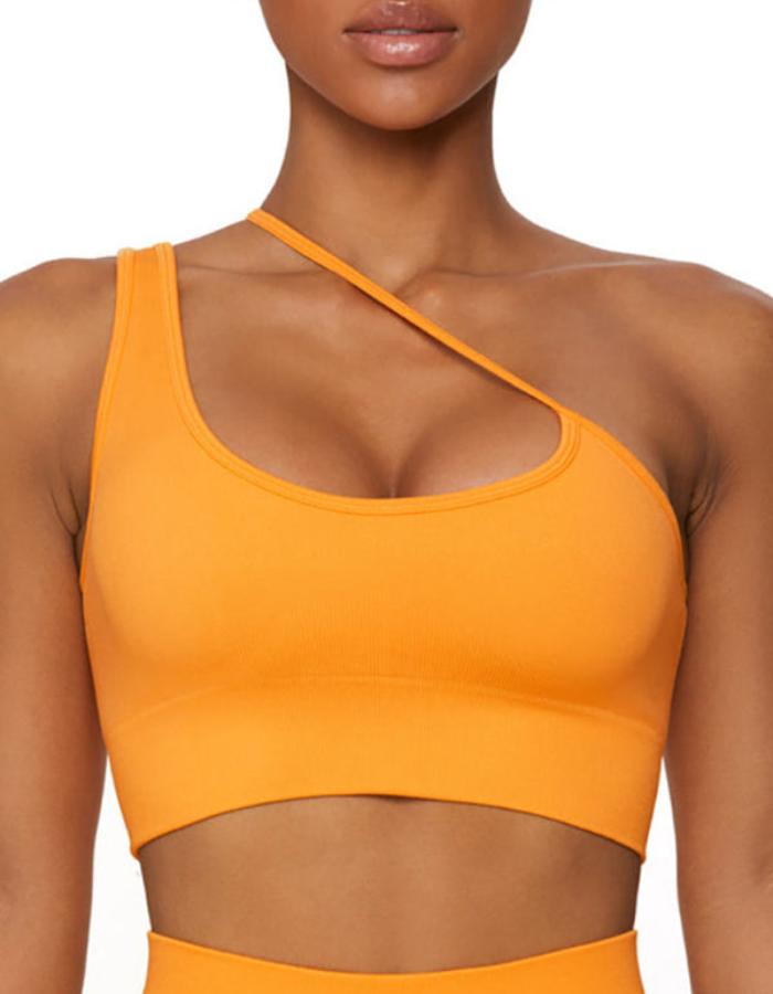 SHOPIQAT New Seamless Solid colour Knitted High Elastic Sports Bra Underwear - Premium  from shopiqat - Just $5.650! Shop now at shopiqat