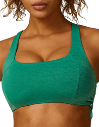 SHOPIQAT New Drawstring Breathable Solid Colour Yoga Bra - Premium  from shopiqat - Just $8.600! Shop now at shopiqat