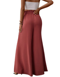 SHOPIQAT New fashion Big Horn Solid Colour wWde-Leg Pants - Premium  from shopiqat - Just $10.750! Shop now at shopiqat