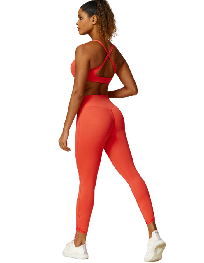 SHOPIQAT New Drawstring Breathable Solid Colour Yoga Bra - Premium  from shopiqat - Just $8.600! Shop now at shopiqat