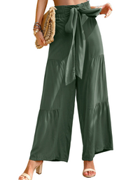 SHOPIQAT New Summer Loose Casual Wide-Leg Solid Colour Trousers - Premium  from shopiqat - Just $10.250! Shop now at shopiqat