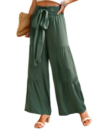 SHOPIQAT New Summer Loose Casual Wide-Leg Solid Colour Trousers - Premium  from shopiqat - Just $10.250! Shop now at shopiqat