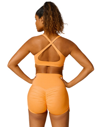 SHOPIQAT New Drawstring Breathable Solid Colour Yoga Bra - Premium  from shopiqat - Just $8.600! Shop now at shopiqat