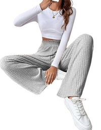 SHOPIQAT Women's Casual Loose Knitted Pants - Premium  from shopiqat - Just $9.750! Shop now at shopiqat