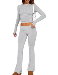 SHOPIQAT Women's Casual Solid Color Fashion Slim Long Sleeve Suit - Premium  from shopiqat - Just $9.500! Shop now at shopiqat