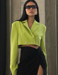SHOPIQAT New Sweet Long-Sleeved and Half-Length A-Line Skirt Suit (white leggings not included) - Premium  from shopiqat - Just $13.900! Shop now at shopiqat