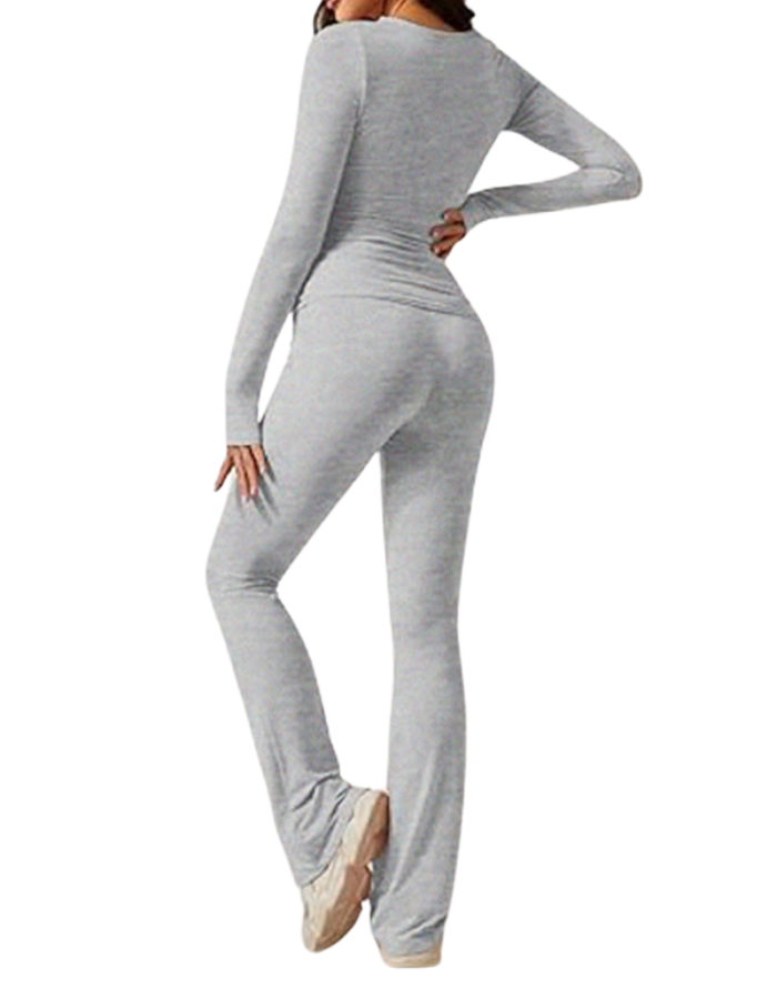 SHOPIQAT Women's Casual Solid Color Fashion Slim Long Sleeve Suit - Premium  from shopiqat - Just $9.500! Shop now at shopiqat