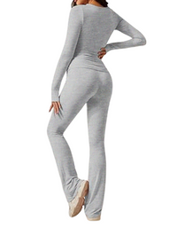 SHOPIQAT Women's Casual Solid Color Fashion Slim Long Sleeve Suit - Premium  from shopiqat - Just $9.500! Shop now at shopiqat