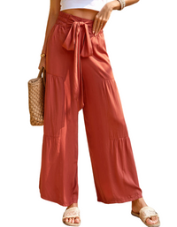 SHOPIQAT New Summer Loose Casual Wide-Leg Solid Colour Trousers - Premium  from shopiqat - Just $10.250! Shop now at shopiqat