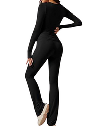 SHOPIQAT Women's Casual Solid Color Fashion Slim Long Sleeve Suit - Premium  from shopiqat - Just $9.500! Shop now at shopiqat