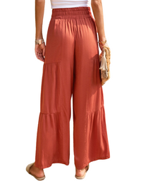 SHOPIQAT New Summer Loose Casual Wide-Leg Solid Colour Trousers - Premium  from shopiqat - Just $10.250! Shop now at shopiqat