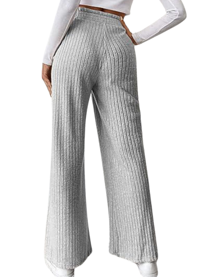 SHOPIQAT Women's Casual Loose Knitted Pants - Premium  from shopiqat - Just $9.750! Shop now at shopiqat
