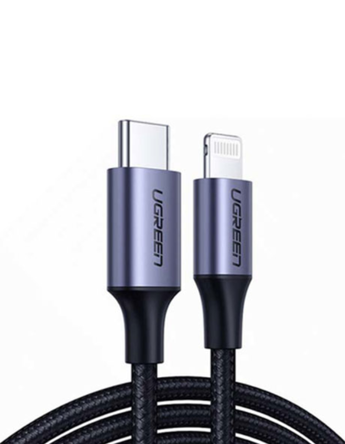 Ugreen Lightning to Type-C (2.0) Cable PD Fast Charging 1M - Black