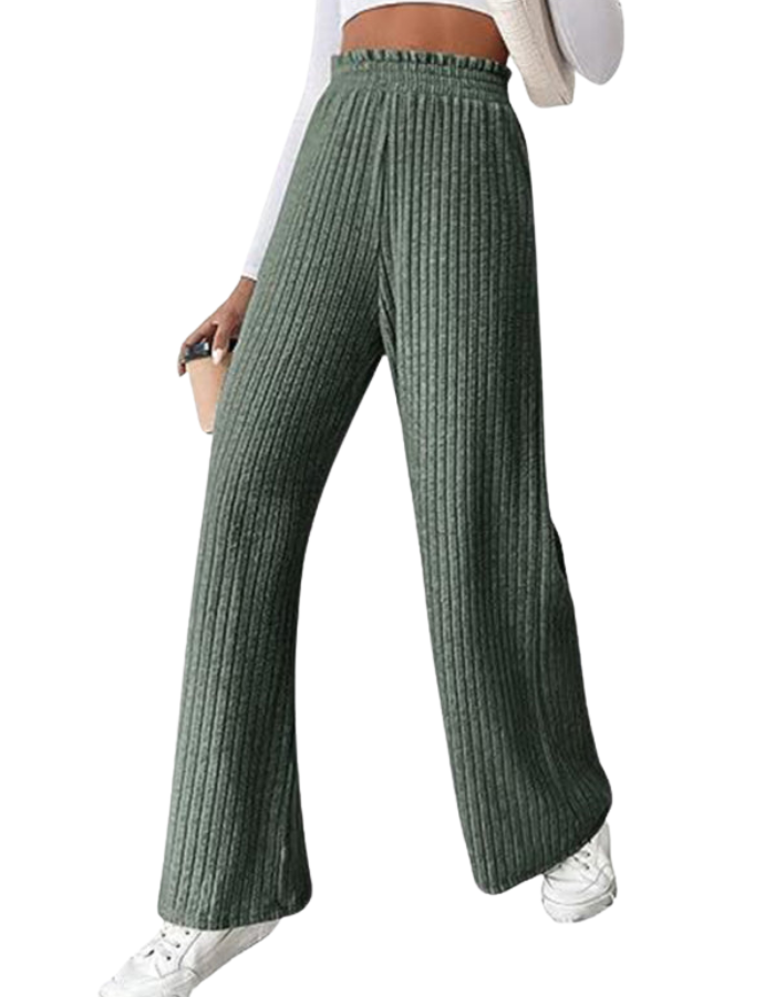 SHOPIQAT Women's Casual Loose Knitted Pants - Premium  from shopiqat - Just $9.750! Shop now at shopiqat