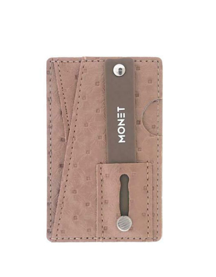 Monet Wallet Kickstand - Caramel Tuffed