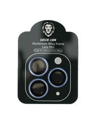 Green iPhone 13 Pro /13 Pro Max Iron Camera Lens Anti Glare - Blue