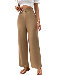 SHOPIQAT New Fashion Women's Solid Colour Casual Pants - Premium  from shopiqat - Just $9.900! Shop now at shopiqat