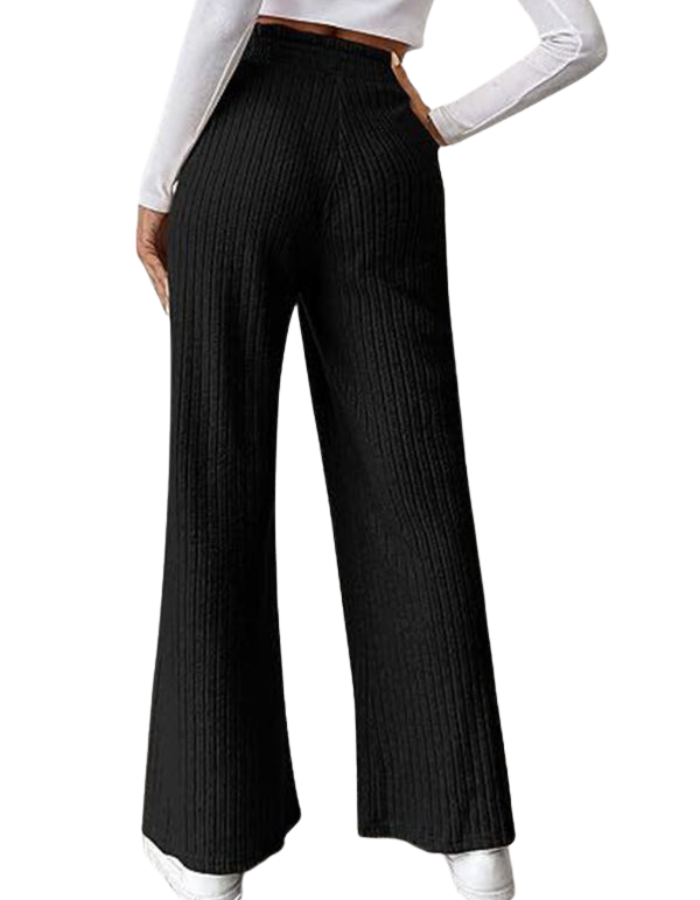 SHOPIQAT Women's Casual Loose Knitted Pants - Premium  from shopiqat - Just $9.750! Shop now at shopiqat