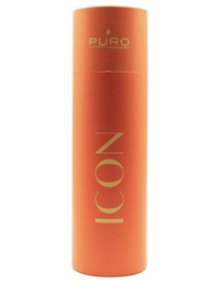 Puro Icon Fluo Stainless Steel Bottle 500ml - Orange
