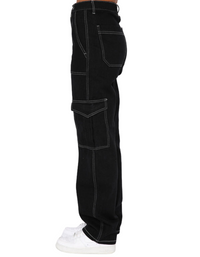 SHOPIQAT Women's Fashionable Patchwork Straight Multi-Pocket Overalls - Premium  from shopiqat - Just $11.500! Shop now at shopiqat