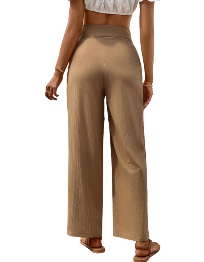 SHOPIQAT New Fashion Women's Solid Colour Casual Pants - Premium  from shopiqat - Just $9.900! Shop now at shopiqat