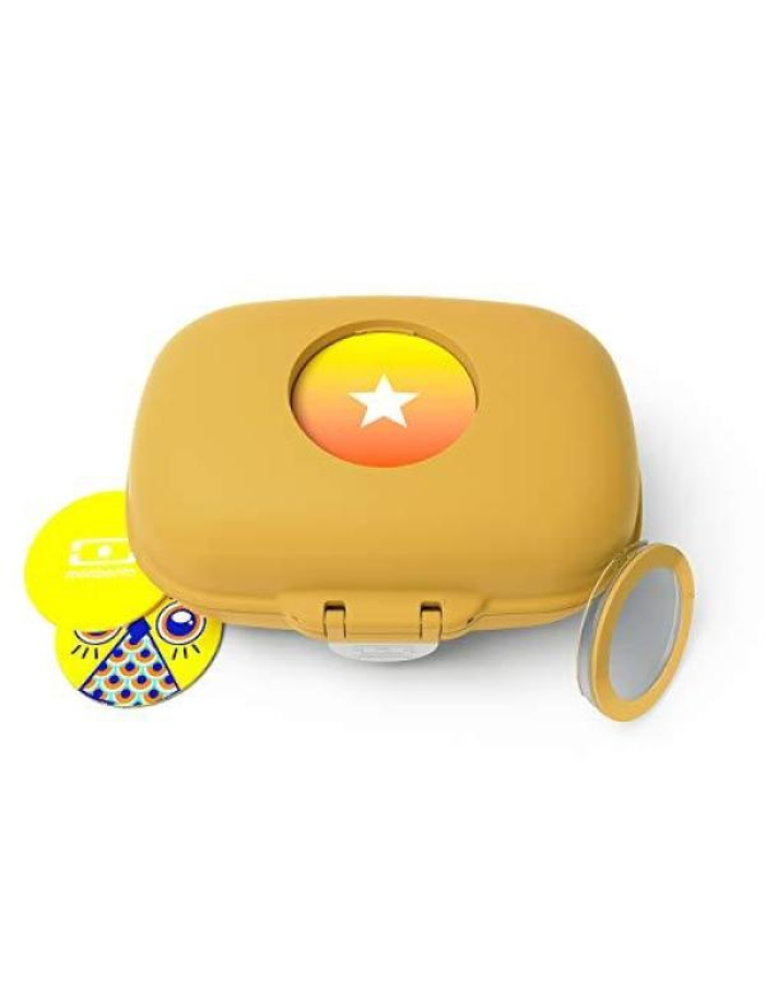 Monbento - MB Gram Yellow Mustard Snack Box for Kids