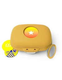 Monbento - MB Gram Yellow Mustard Snack Box for Kids