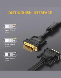 Ugreen DVI-D 24+1 Dual Link Video Cable 2M