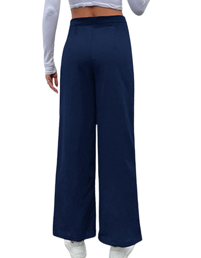 SHOPIQAT Women's Cross-Border Slim Button Casual Pants - Premium  from shopiqat - Just $8.750! Shop now at shopiqat