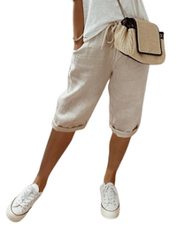 SHOPIQAT New Women's Pocket Elastic Casual Trousers - Premium  from shopiqat - Just $6.950! Shop now at shopiqat