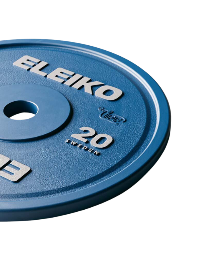 Eleiko IPF Powerlifting Competition Single Plate - 20 kg - Premium  from shopiqat - Just $70! Shop now at shopiqat