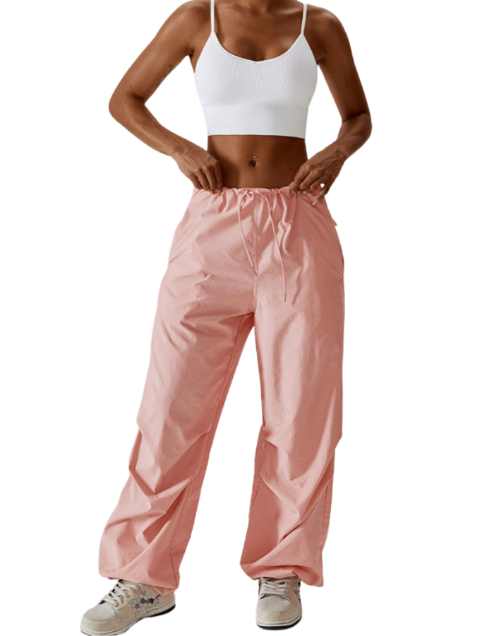 SHOPIQAT Women's Loose Straight Leg Casual Pocket Overalls
