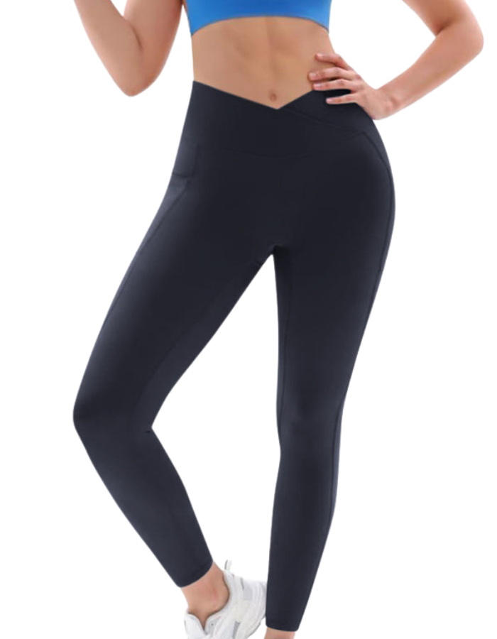 SHOPIQAT  New Women's High Waist Hip Pocket Yoga Leggings - Premium  from shopiqat - Just $6.950! Shop now at shopiqat