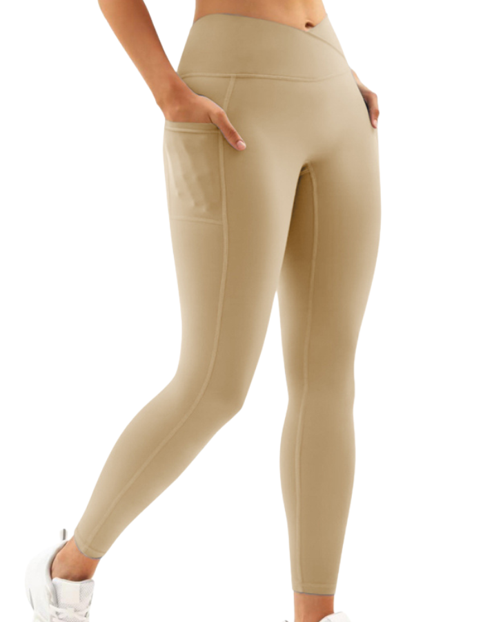 SHOPIQAT  New Women's High Waist Hip Pocket Yoga Leggings - Premium  from shopiqat - Just $6.950! Shop now at shopiqat