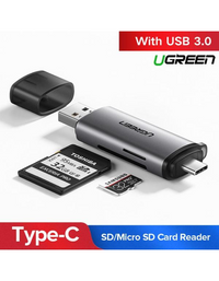 Ugreen 2-in-1 USB C OTG Card Reader