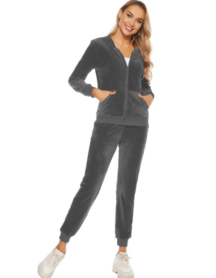 SHOPIQAT Women's Casual Sweatshirt Two-Piece Suit Set - Premium  from shopiqat - Just $15.750! Shop now at shopiqat