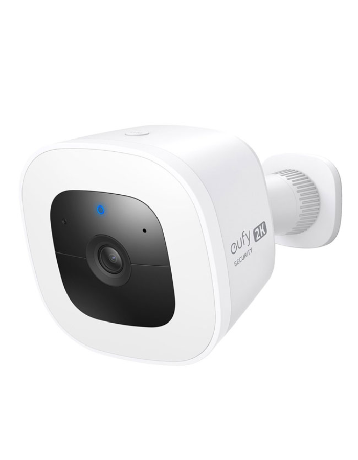 Eufy 2K Standalone Security Camera - White