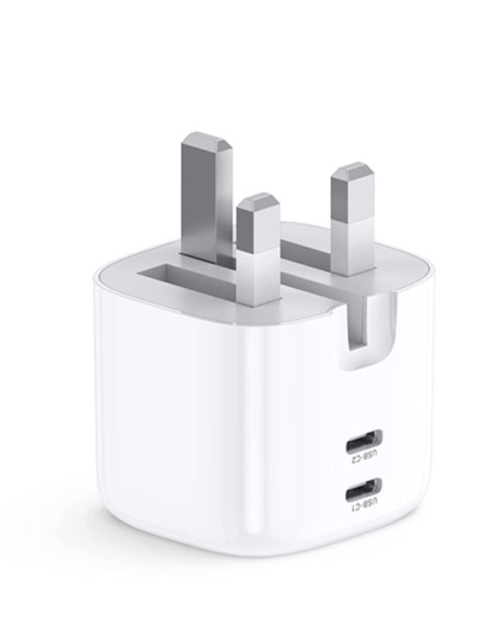 Ugreen USB C Charger Plug 40W Foldable 2-Port 20W