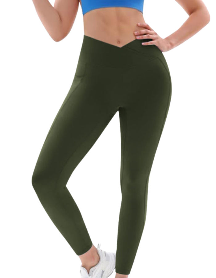 SHOPIQAT  New Women's High Waist Hip Pocket Yoga Leggings - Premium  from shopiqat - Just $6.950! Shop now at shopiqat