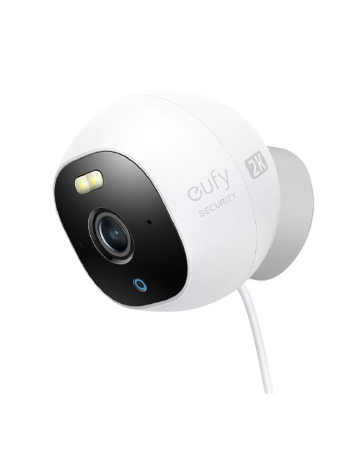 Eufy Spotlight Outdoor Cam Pro Wired 2K Wi-Fi - White