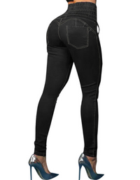 SHOPIQAT New High-Waisted Slimming Butt-Lifting Strappy Slim-Fitting Jeans - Premium  from shopiqat - Just $13.500! Shop now at shopiqat