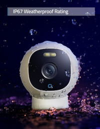 Eufy Spotlight Outdoor Cam Pro Wired 2K Wi-Fi - White