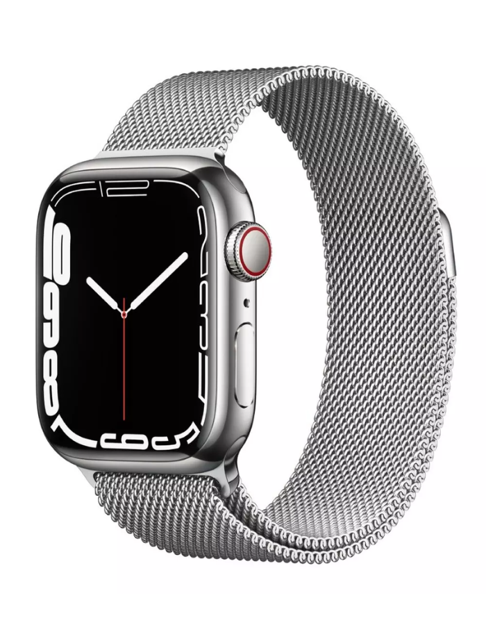 Apple Watch Series 7 Cellular 41mm Stainless Steel - Silver